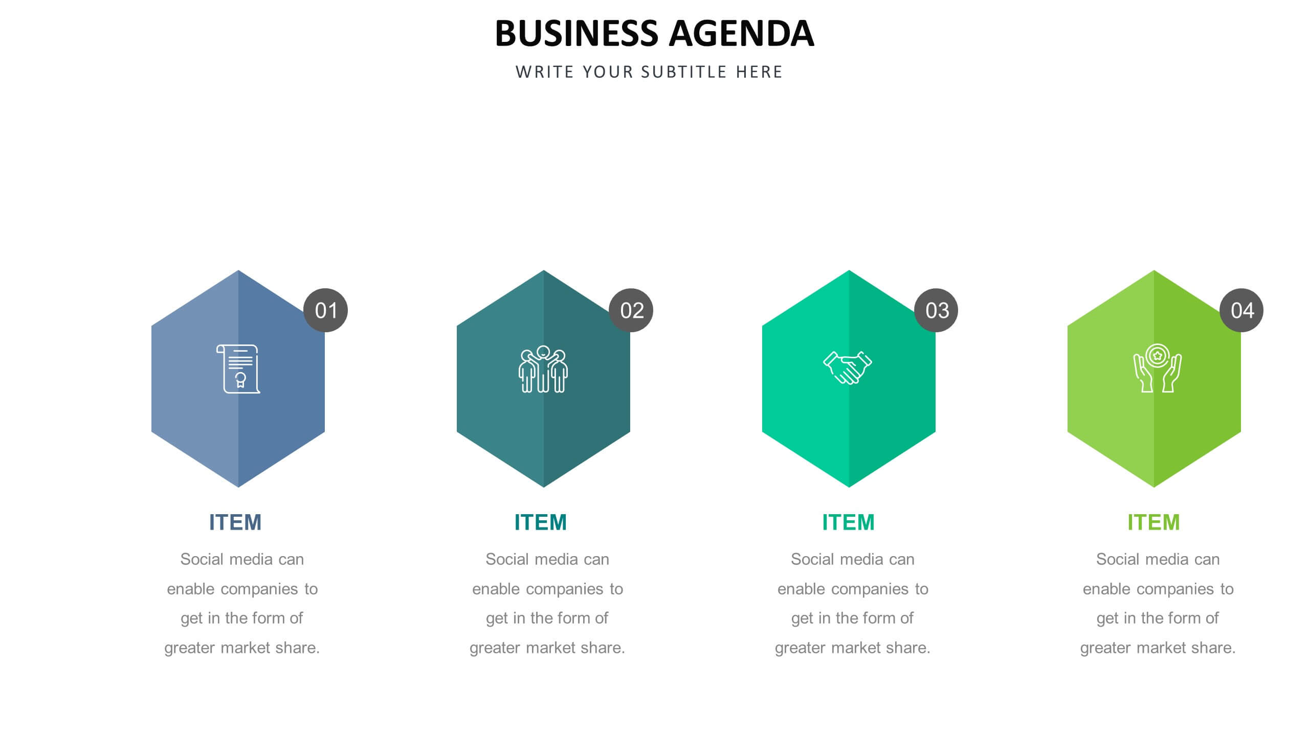 Agenda Infographic Templates | Biz Infograph