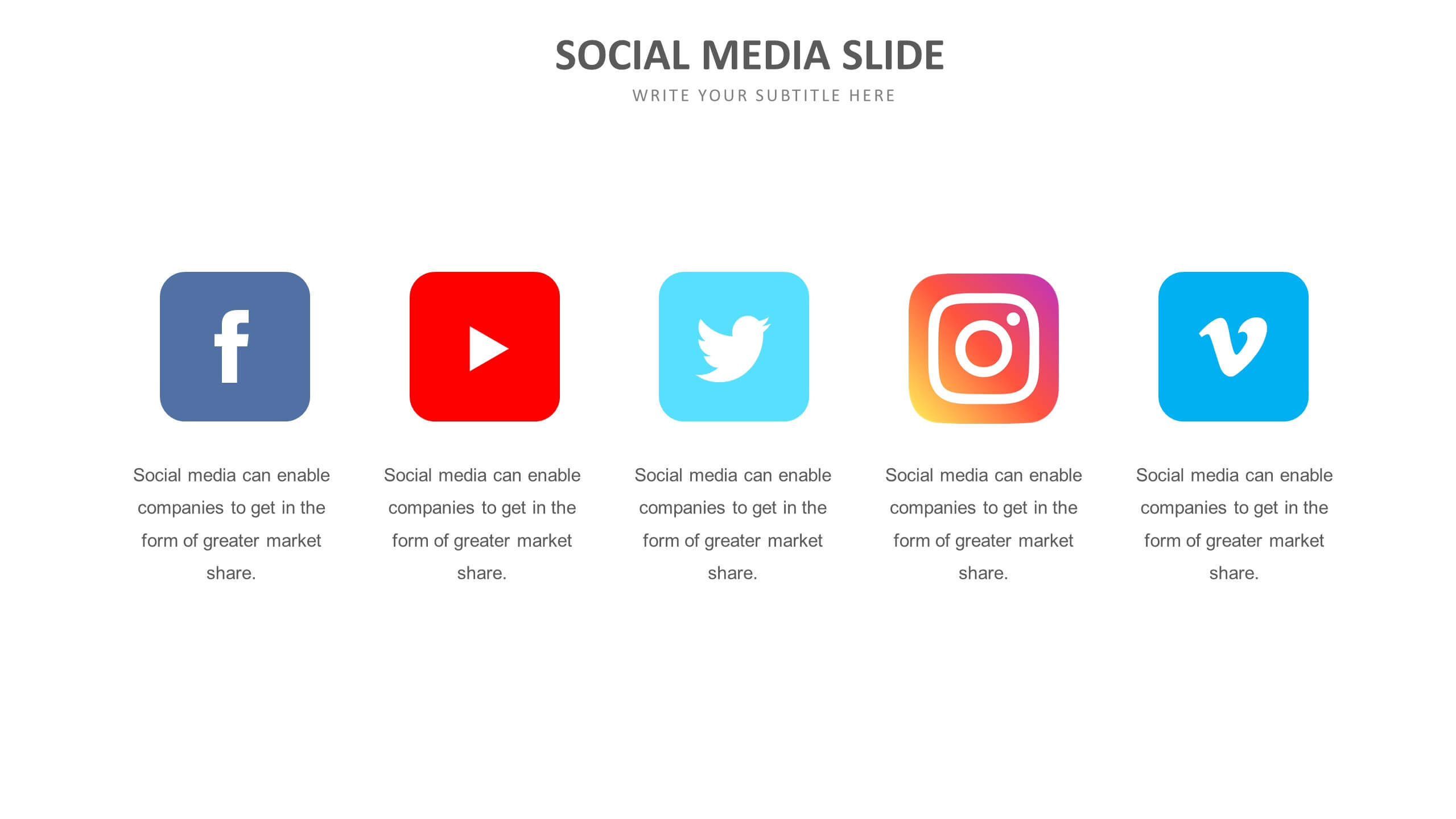 social media websites ppt