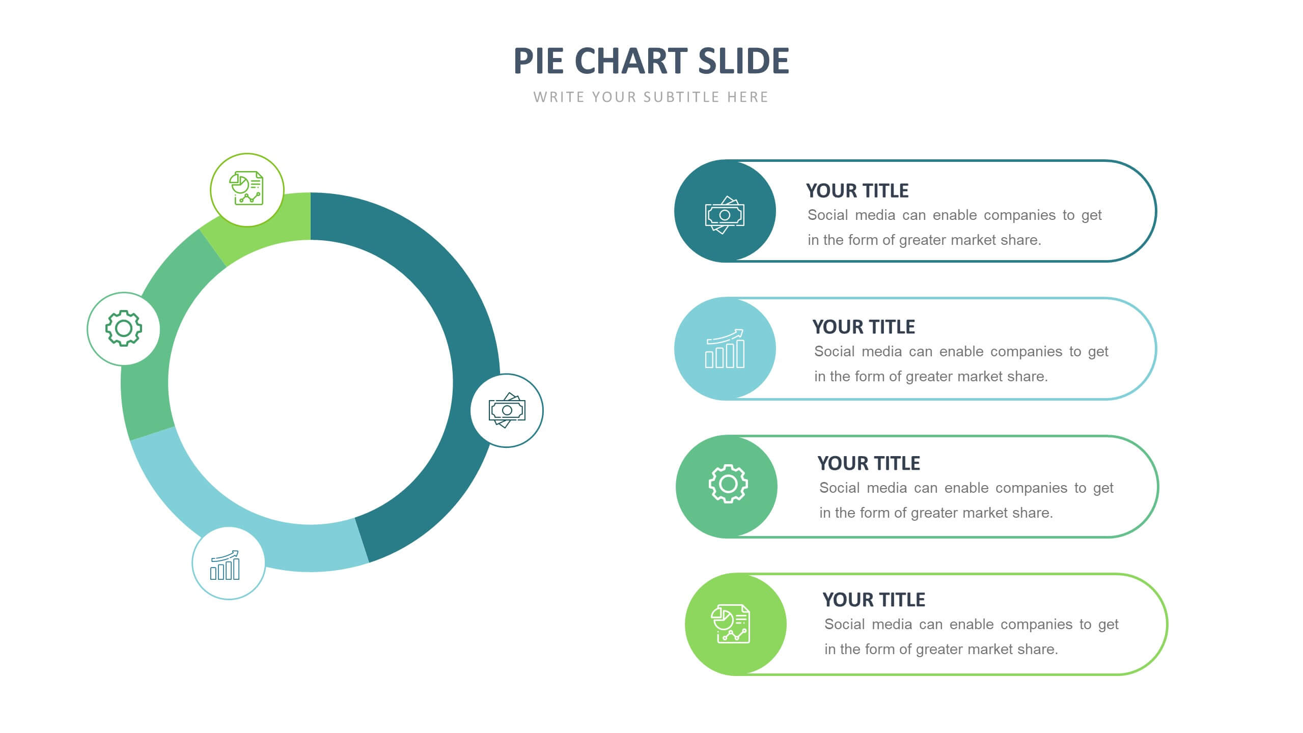 Chart slide templates | Biz Infograph