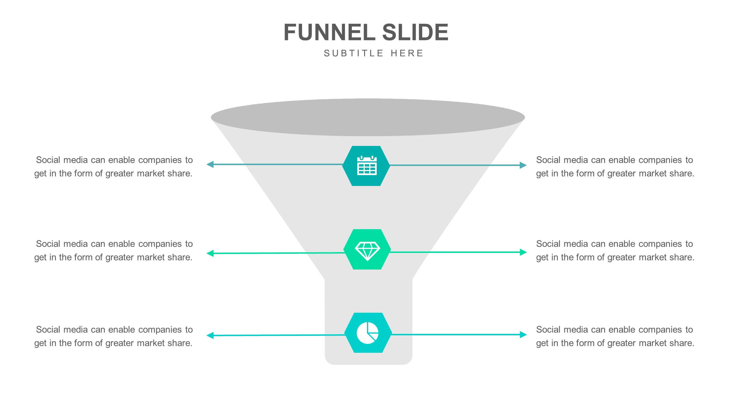 Funnel Slide Templates Biz Infograph