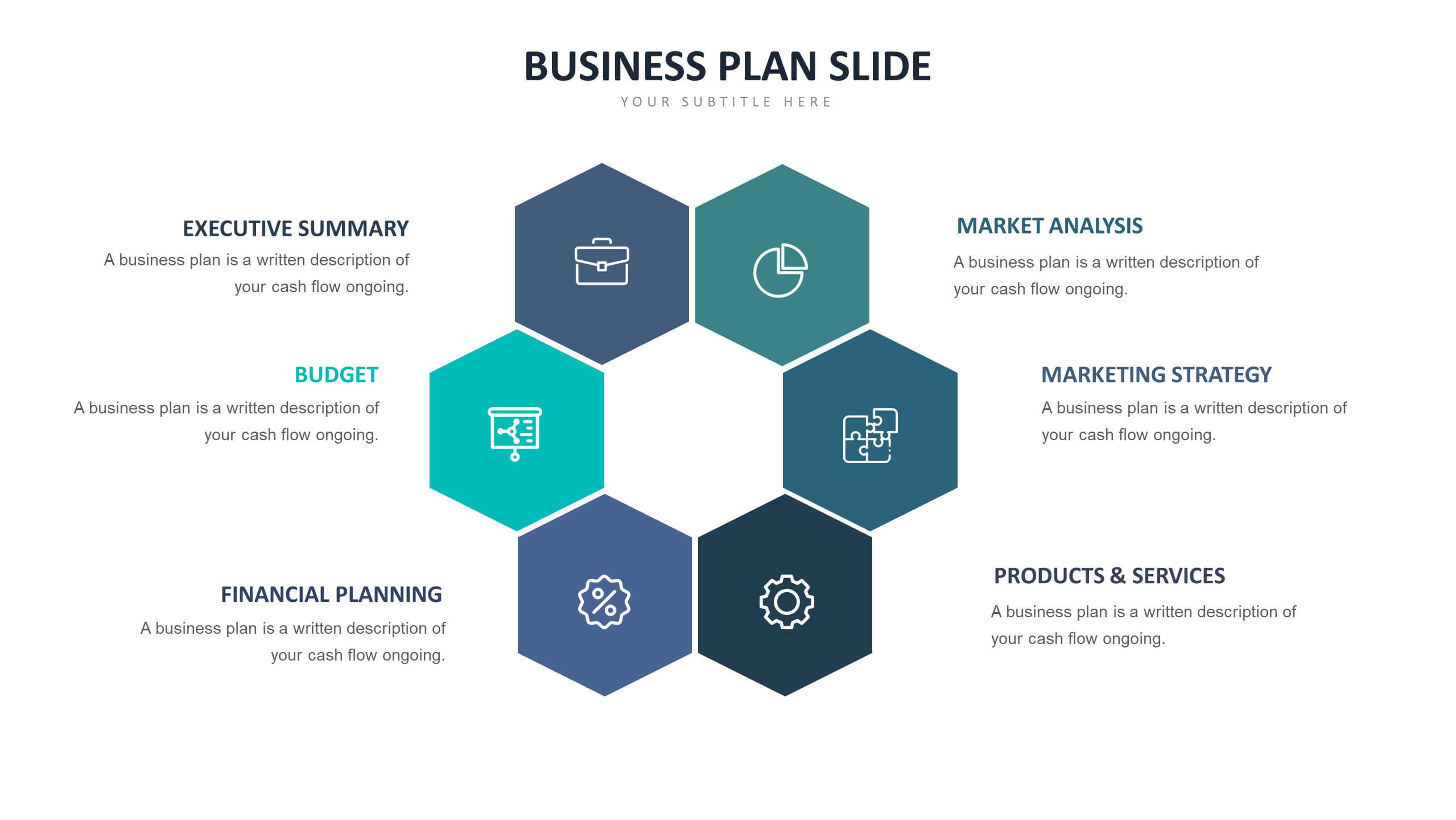 Slide business plan image