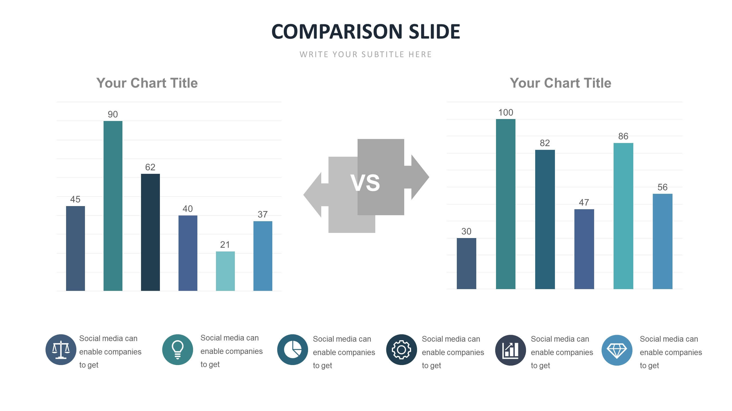 Comparison Slide Templates Biz Infograph