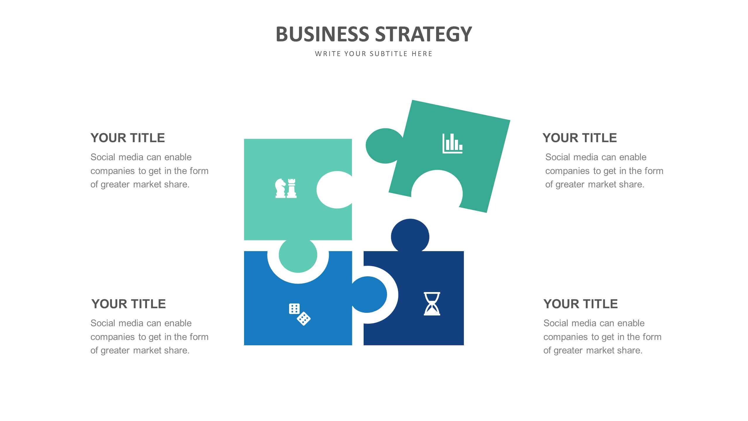 Strategy Slide Templates Biz Infograph