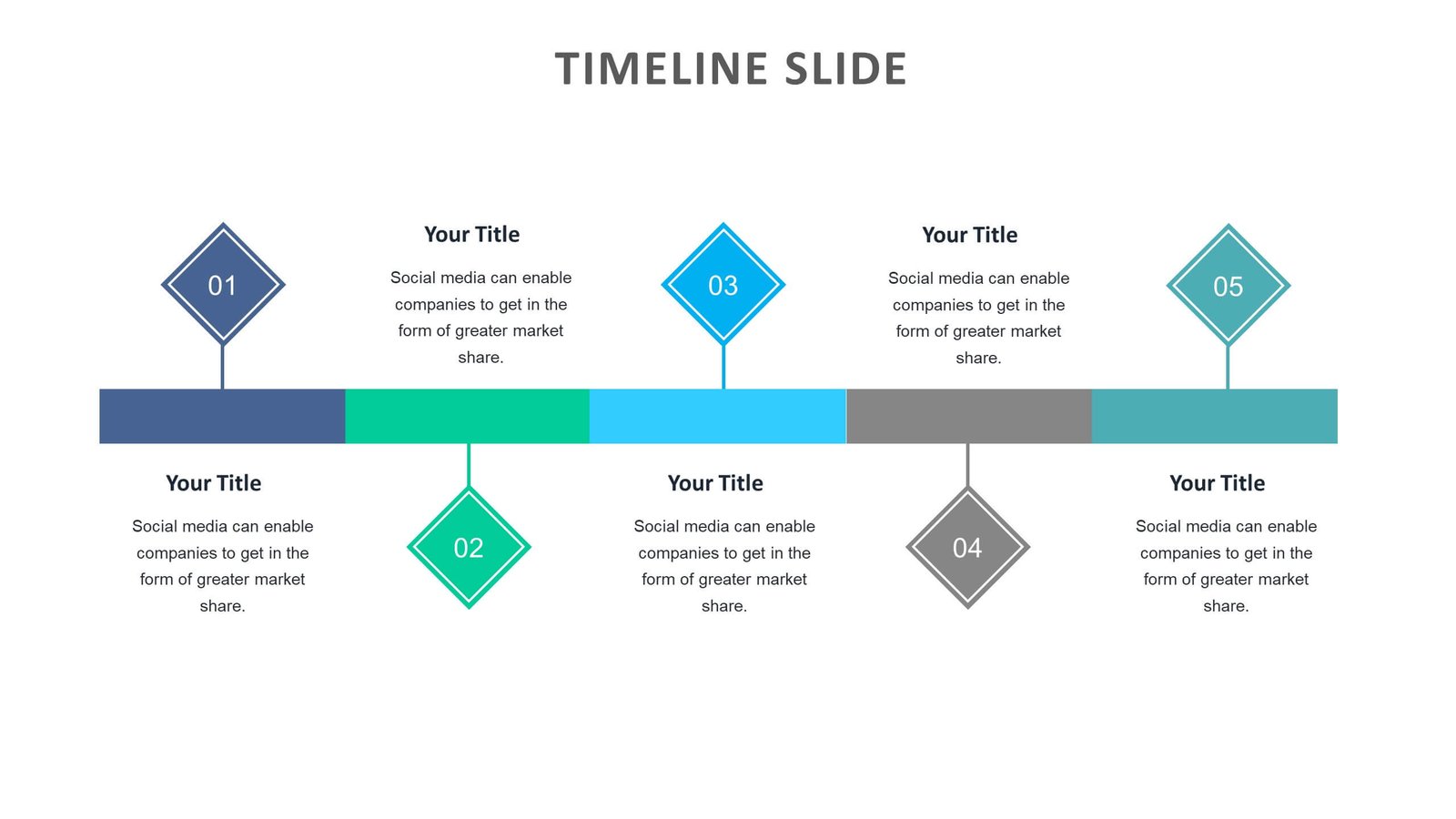 Timeline Slide Templates Biz Infograph
