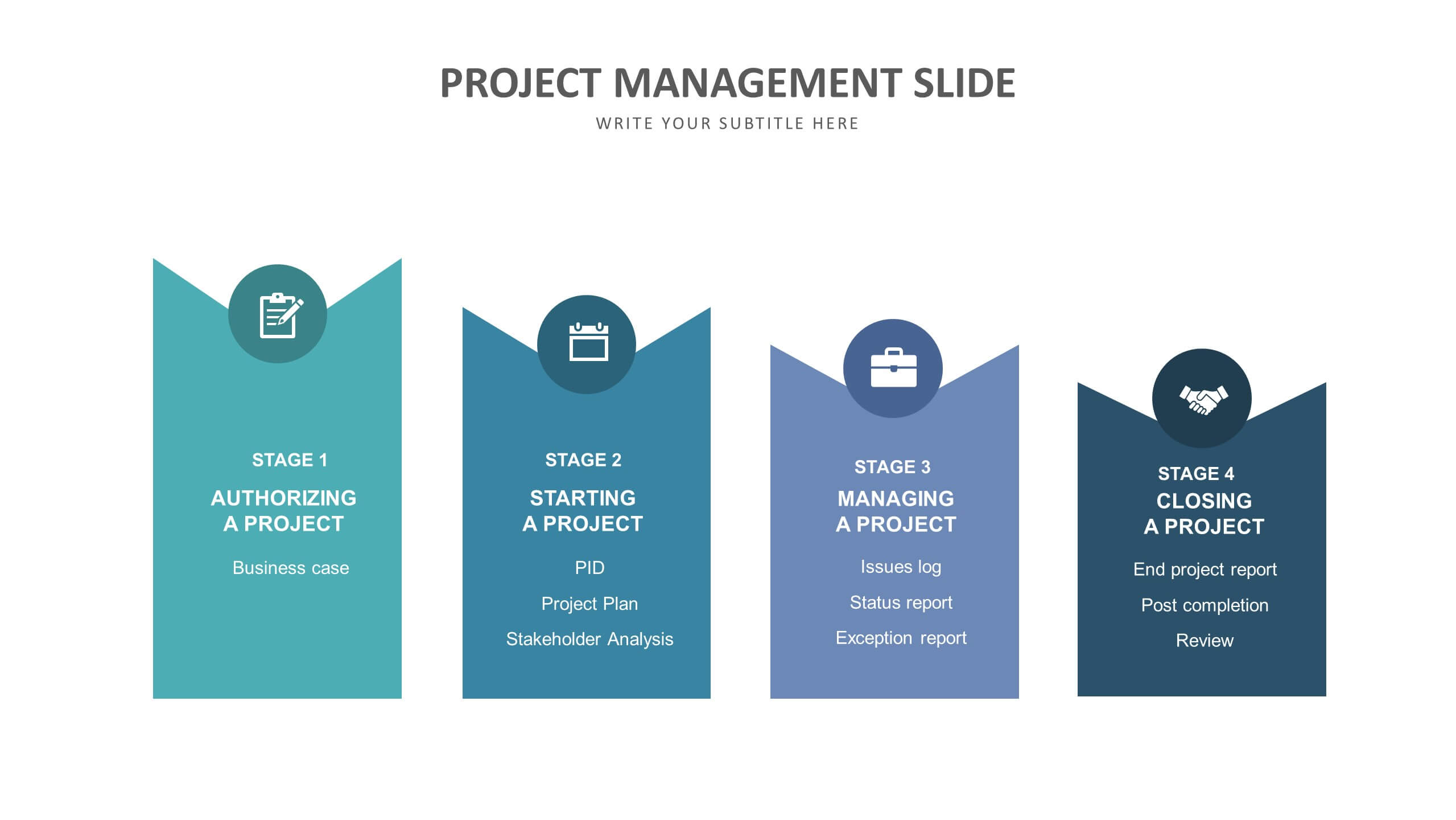 project management presentation slides