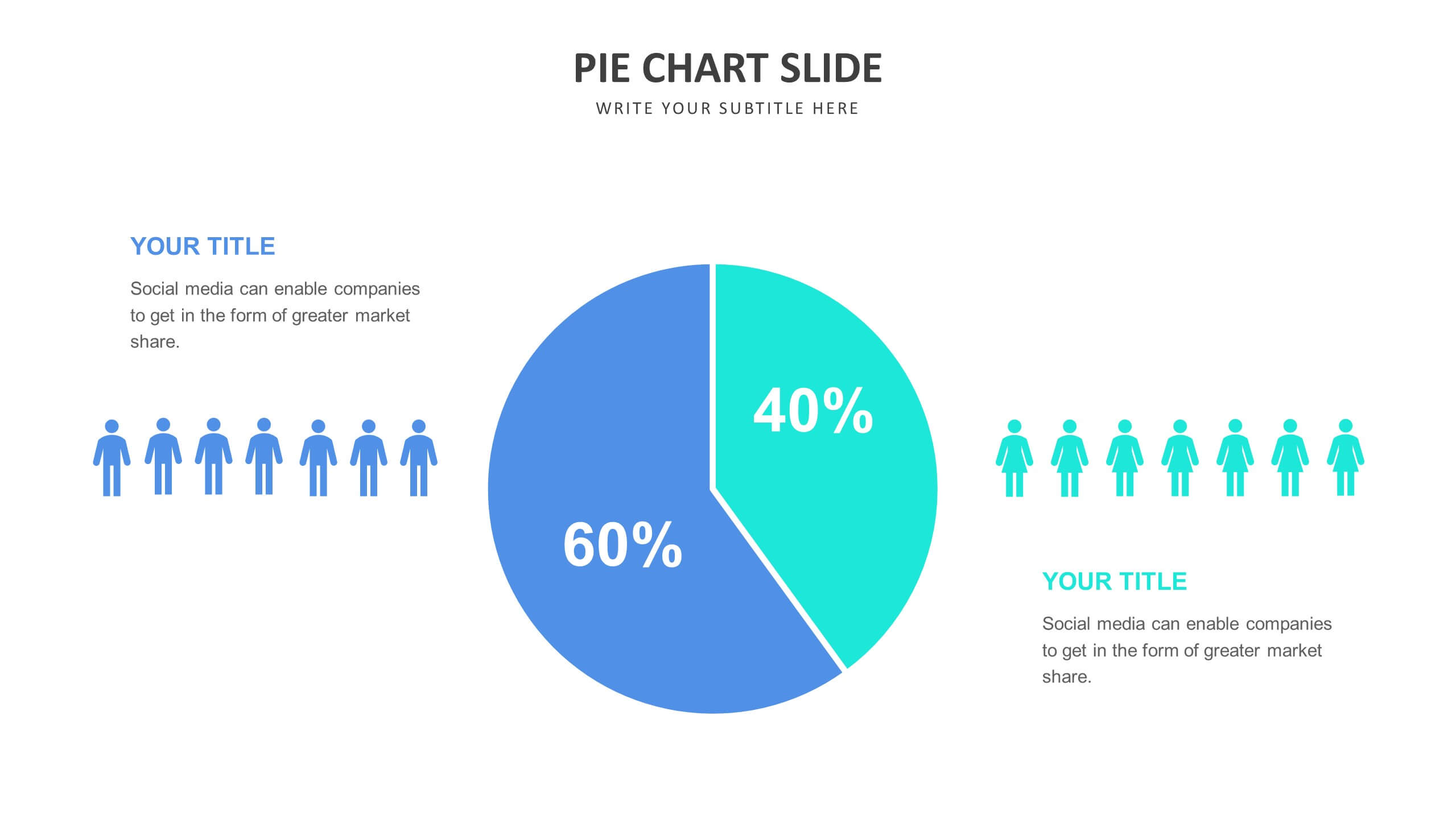 Pie Chart Slide Templates Biz Infograph