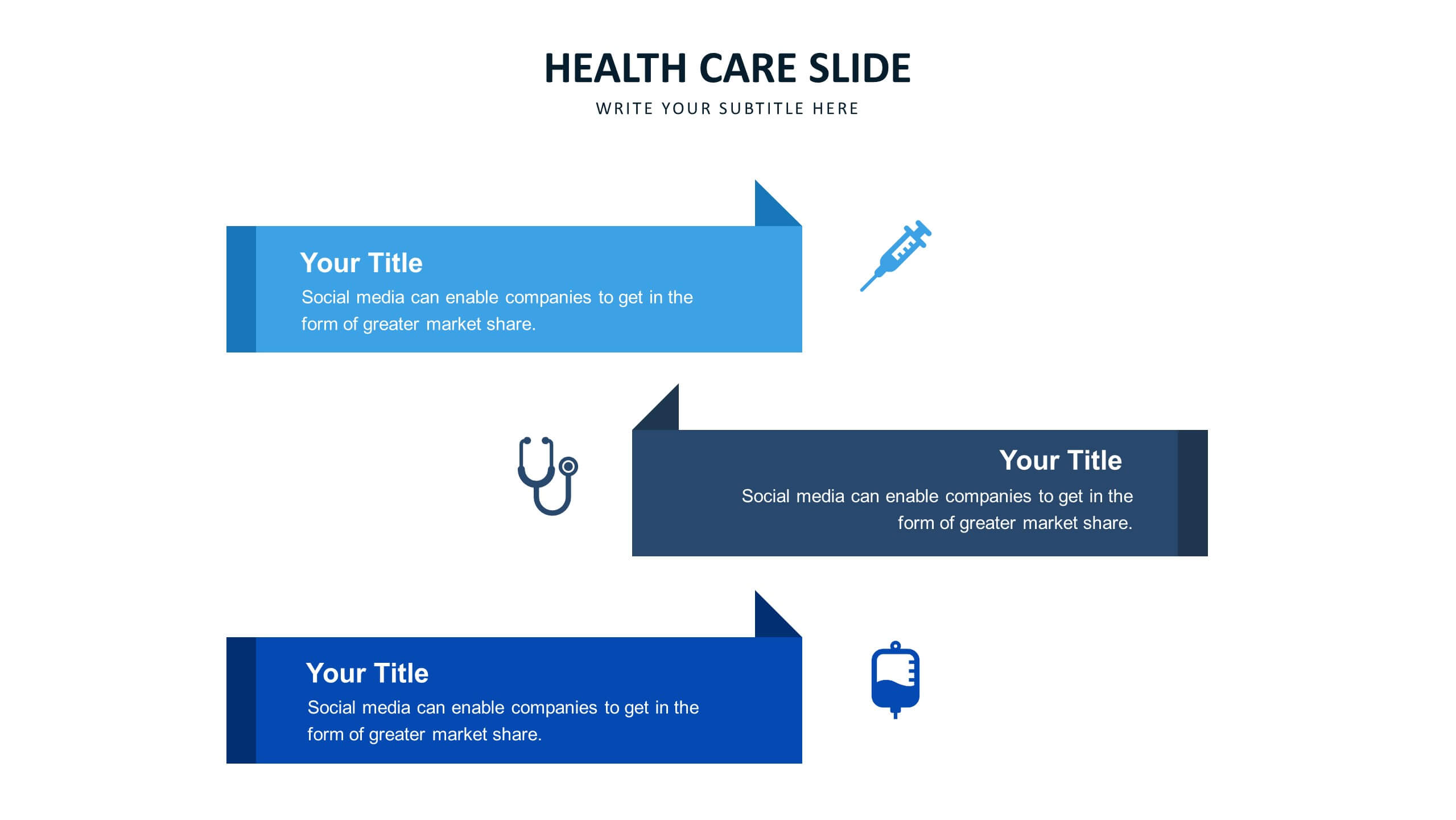Healthcare Slide Templates Biz Infograph