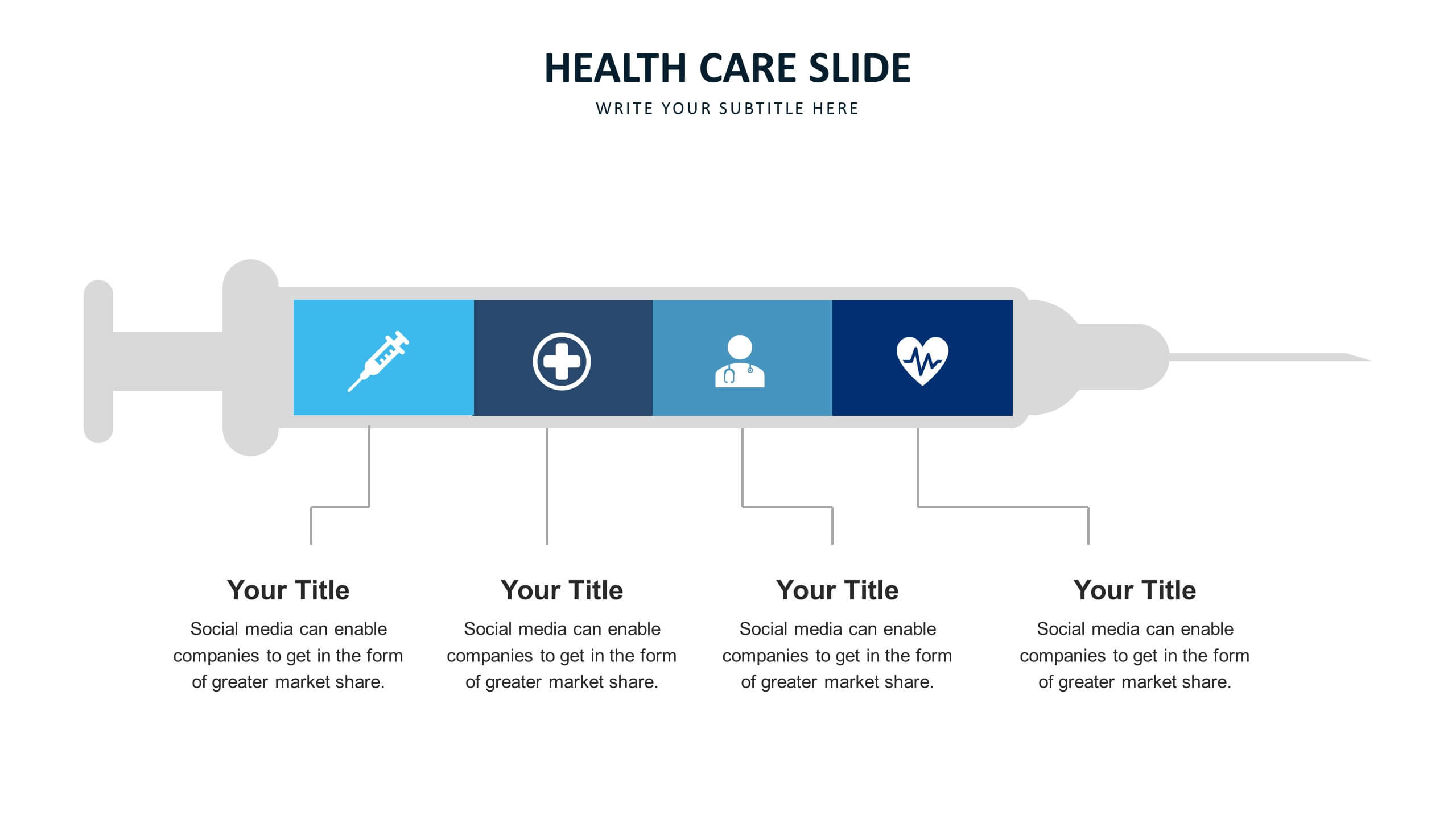 Healthcare Slide Templates Biz Infograph