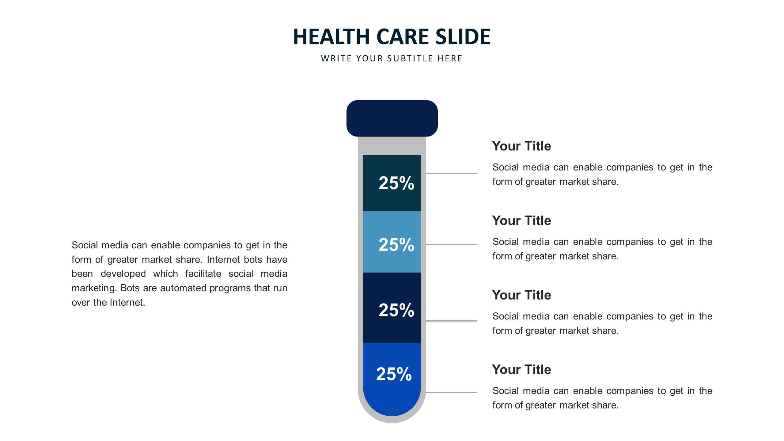 Healthcare Slide Templates Biz Infograph