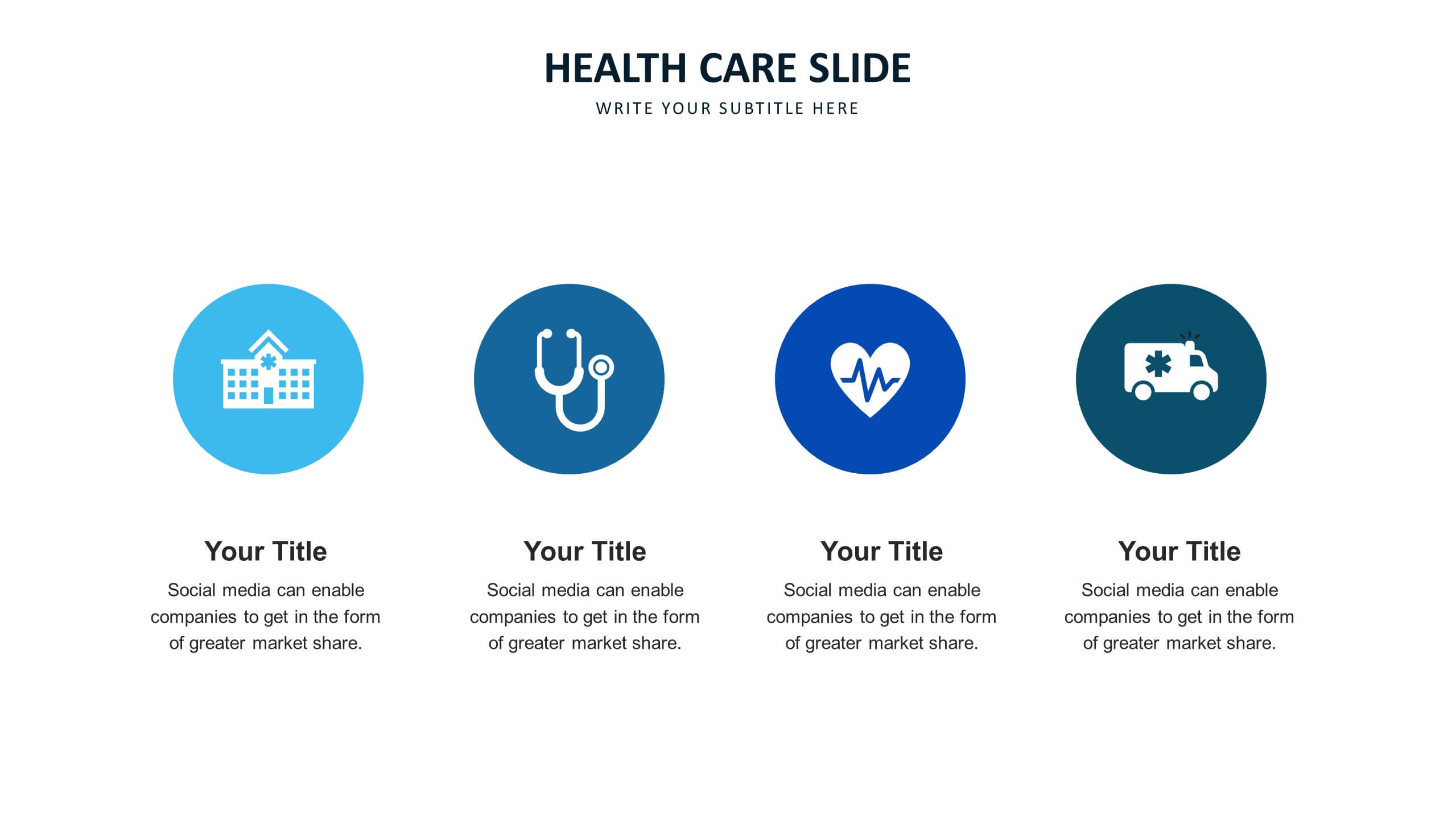 Healthcare Slide Templates | Biz Infograph