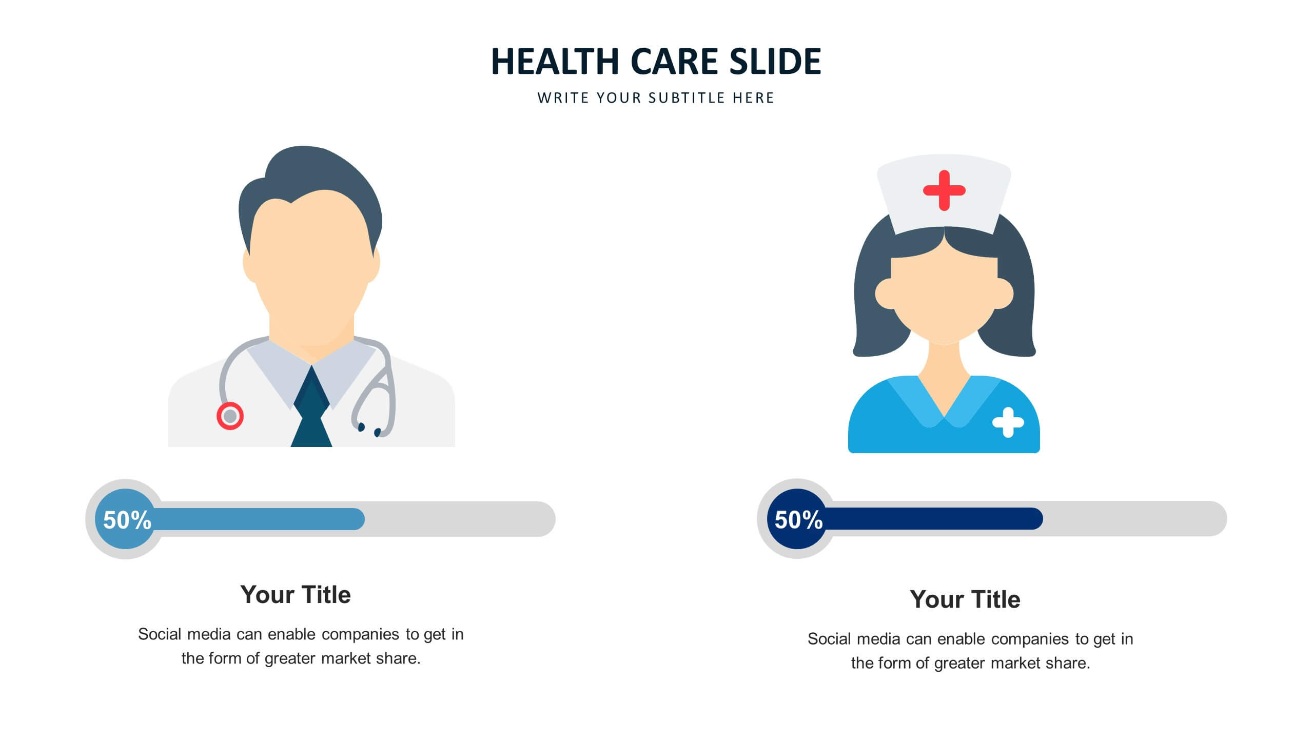 Healthcare Slide Templates Biz Infograph