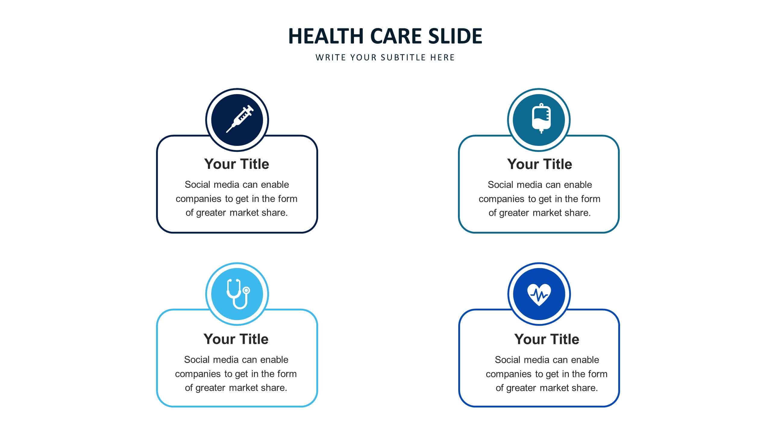 Healthcare Slide Templates Biz Infograph