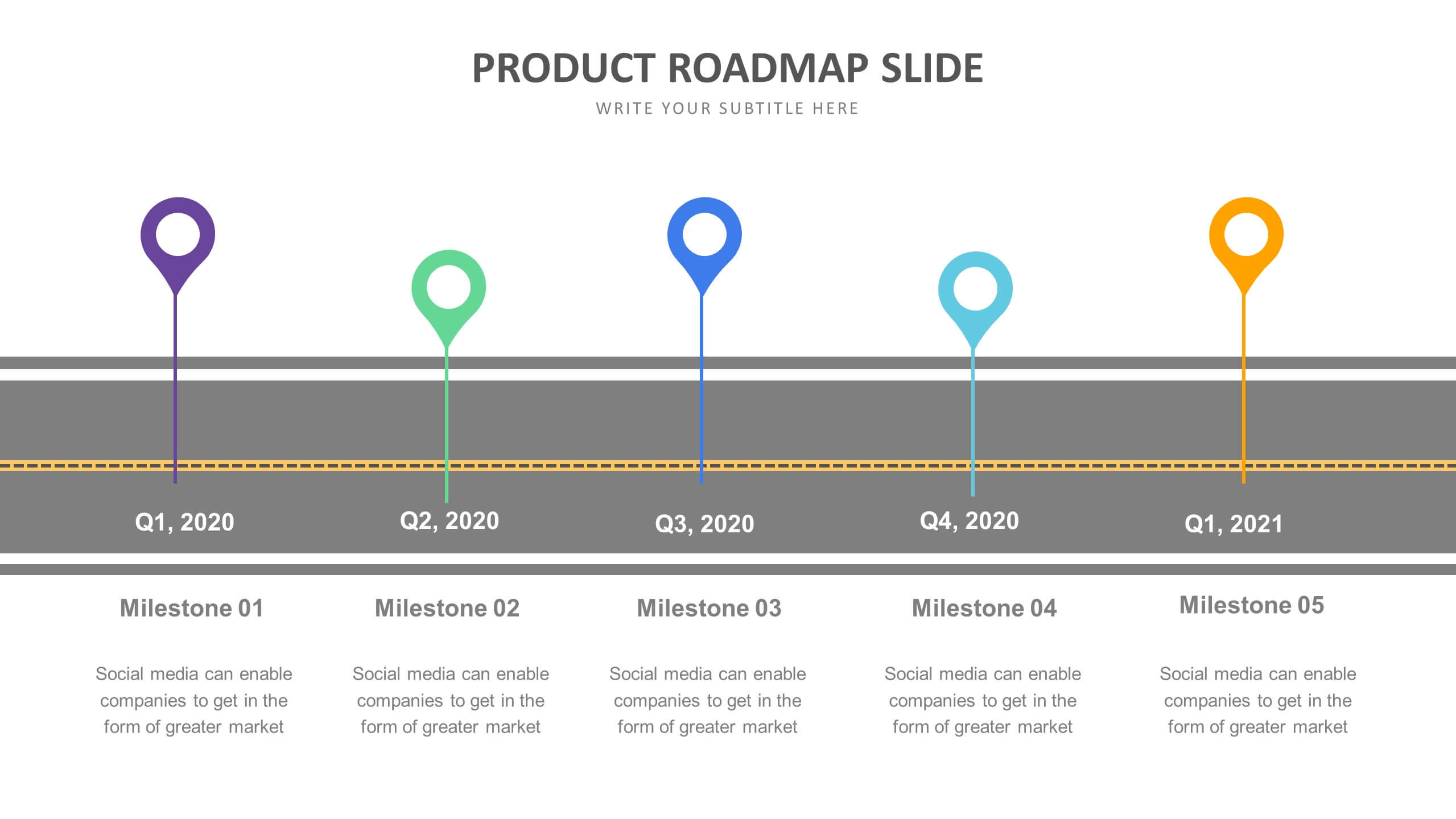 product-roadmap-slide-templates-biz-infograph