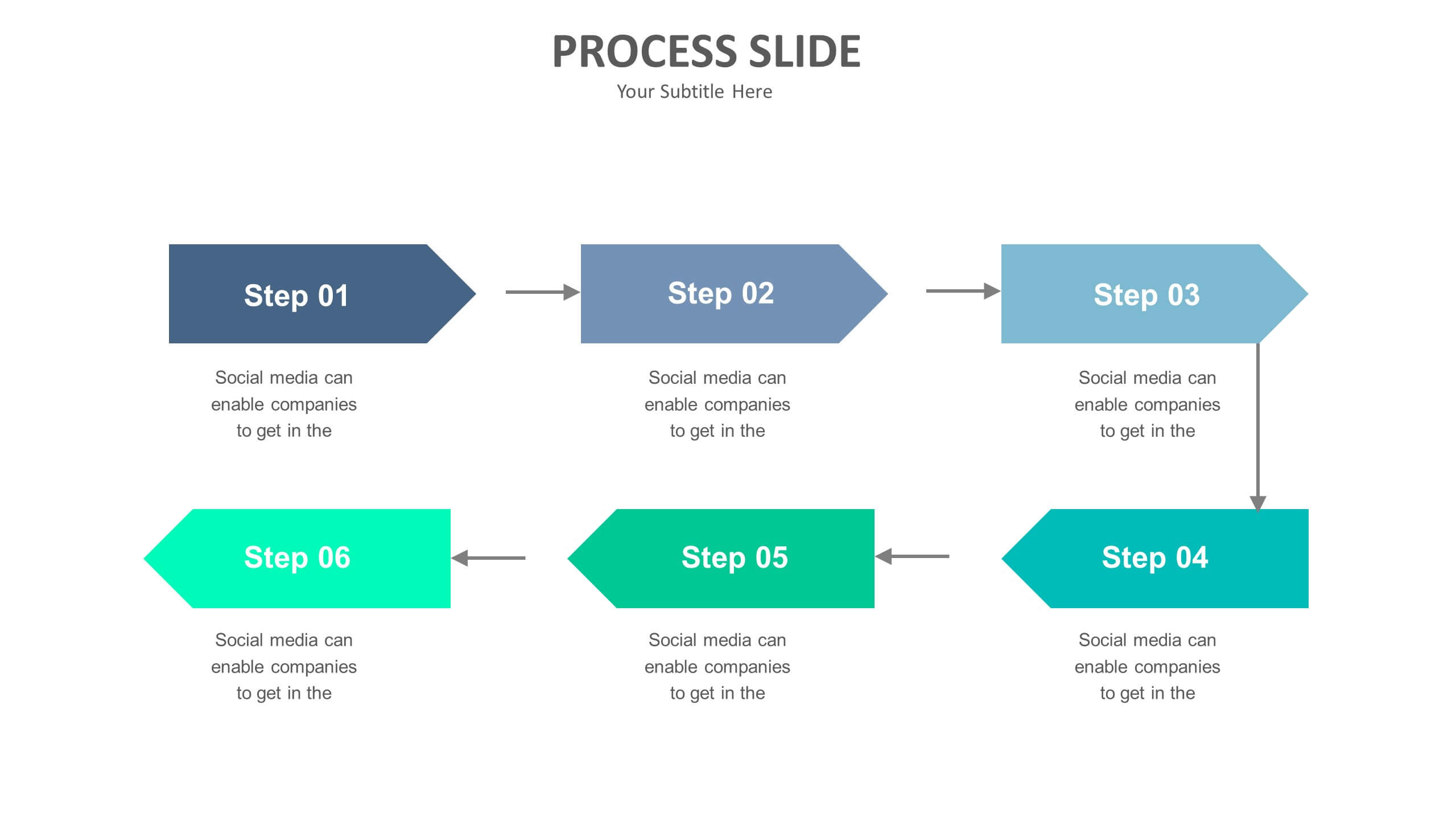 Process Slide Templates | Biz Infograph