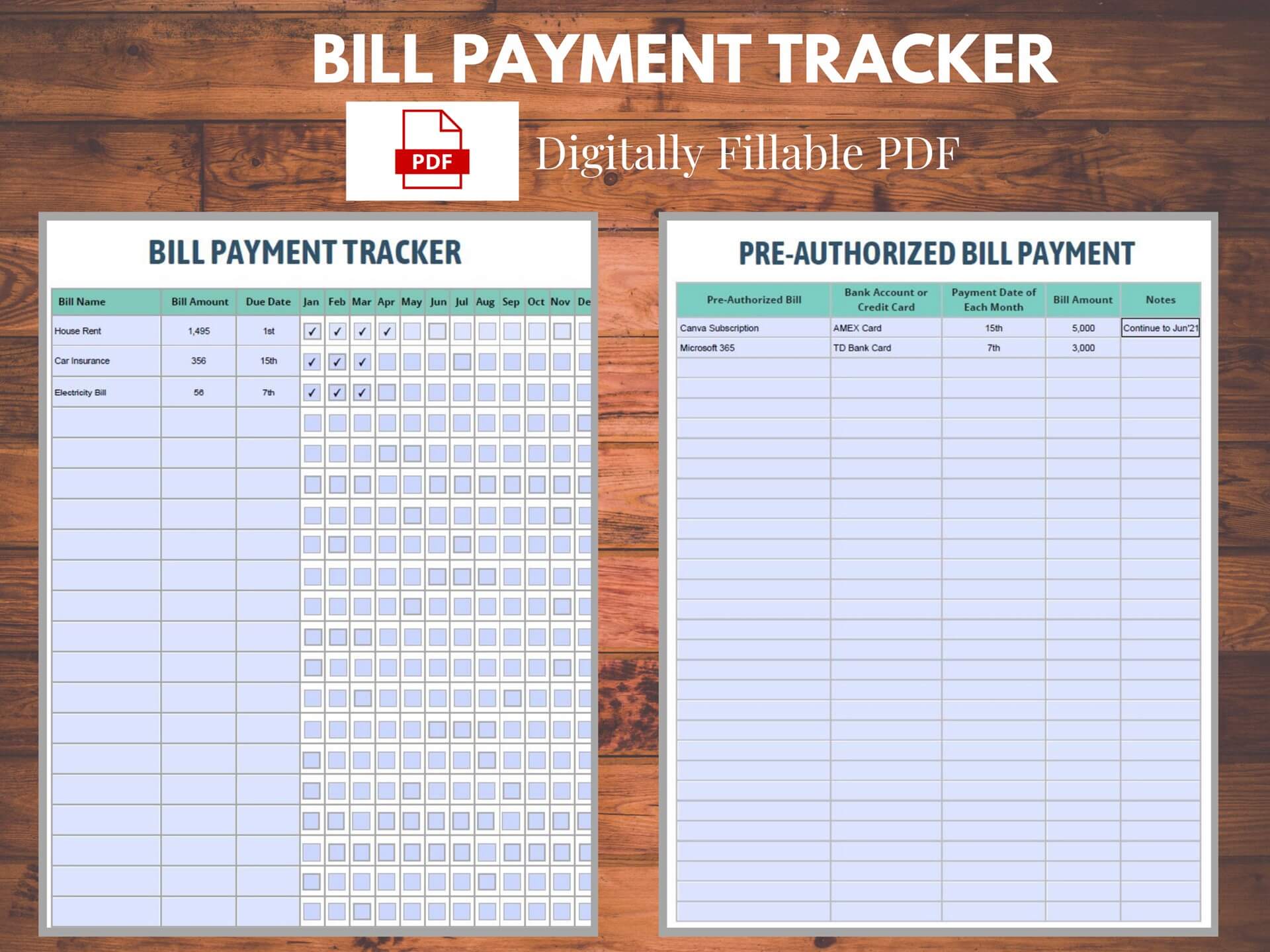 Excel Bill Tracker Template 7 Expense Tracker Template For Excel Vrogue