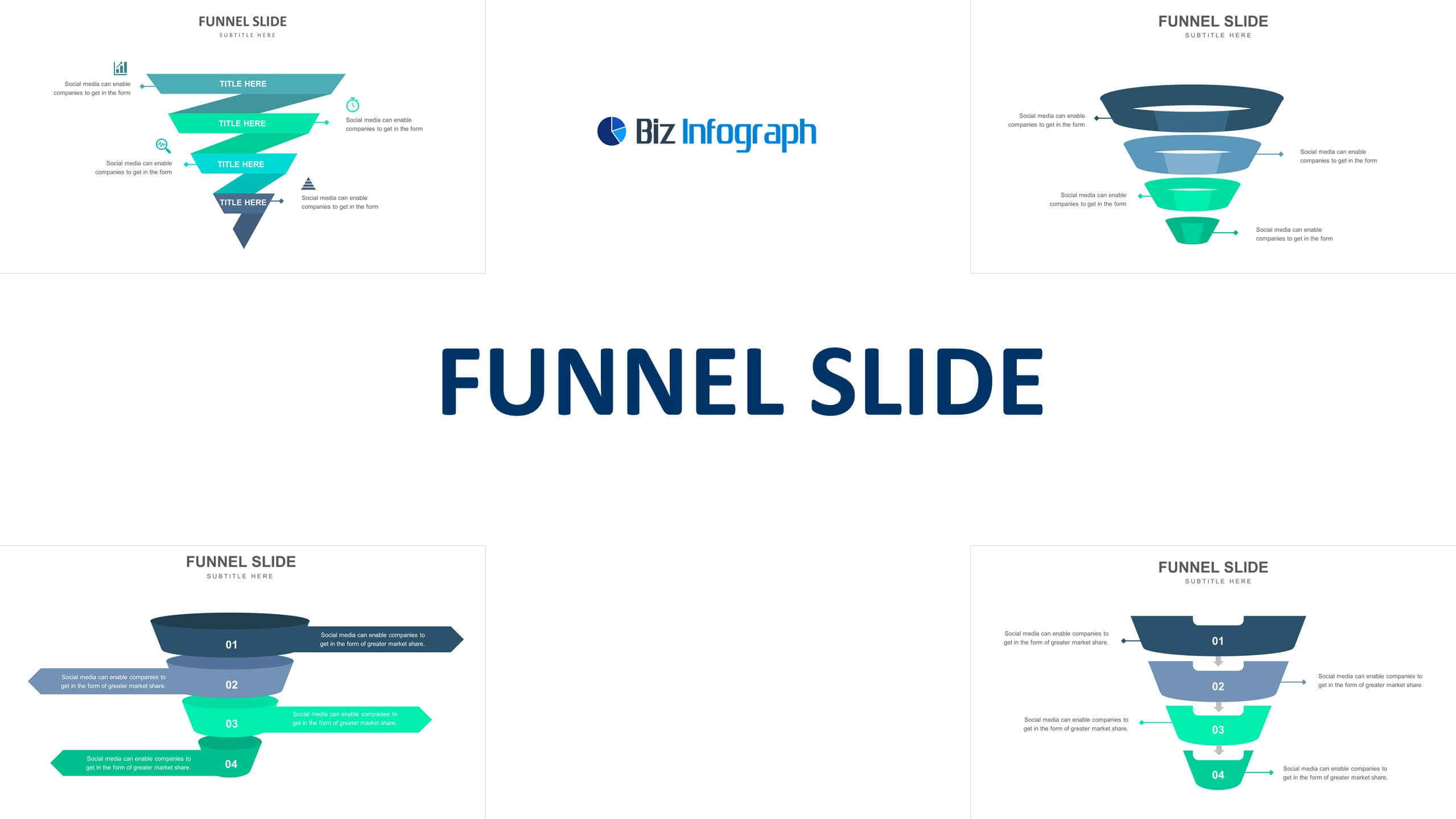 Funnel Slide Templates Biz Infograph