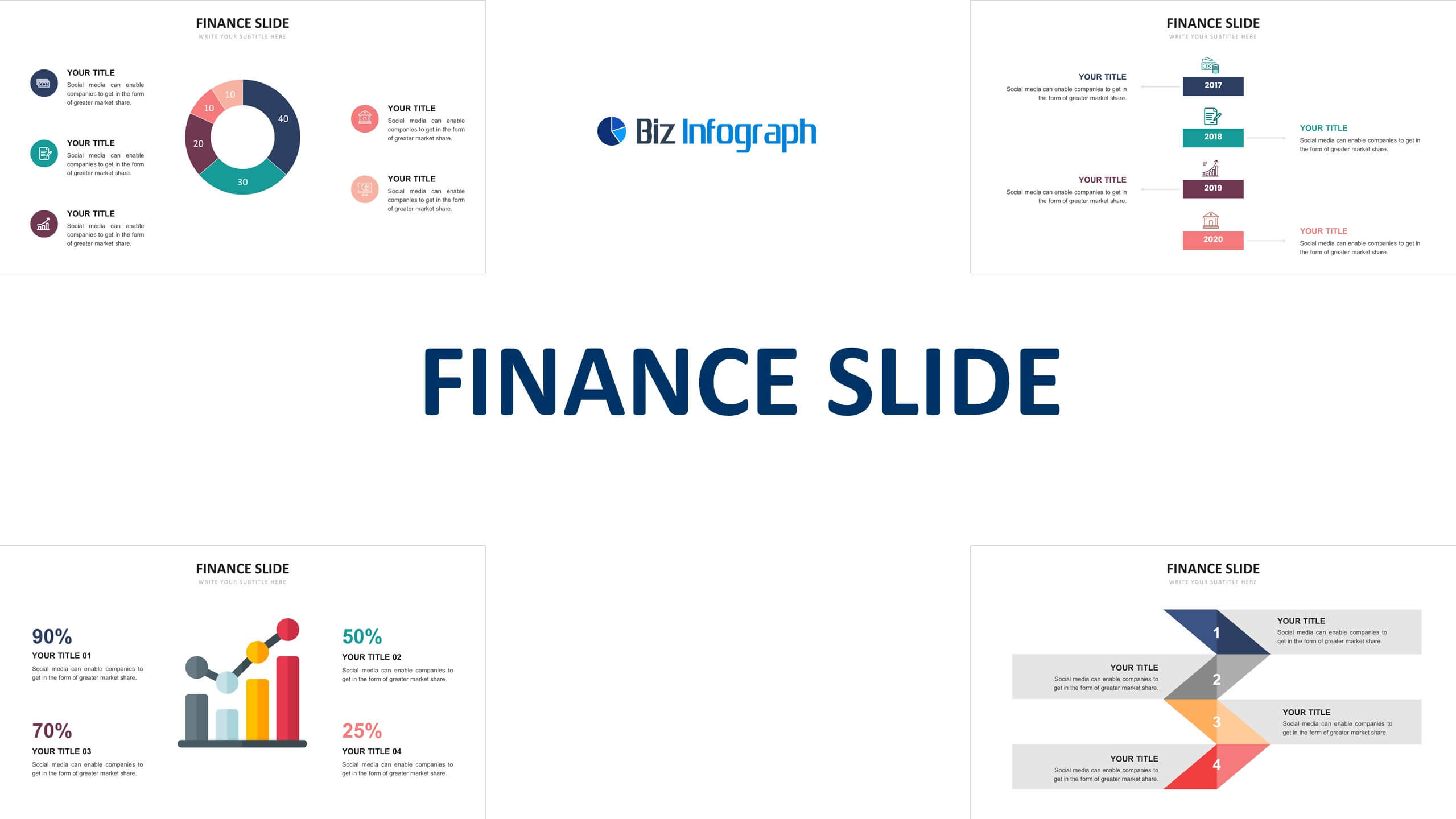 Finance slide templates | Biz Infograph