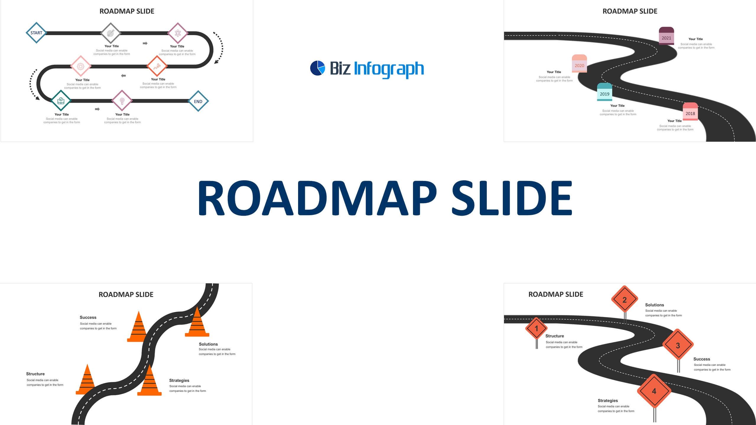 roadmap-slide-templates-biz-infograph