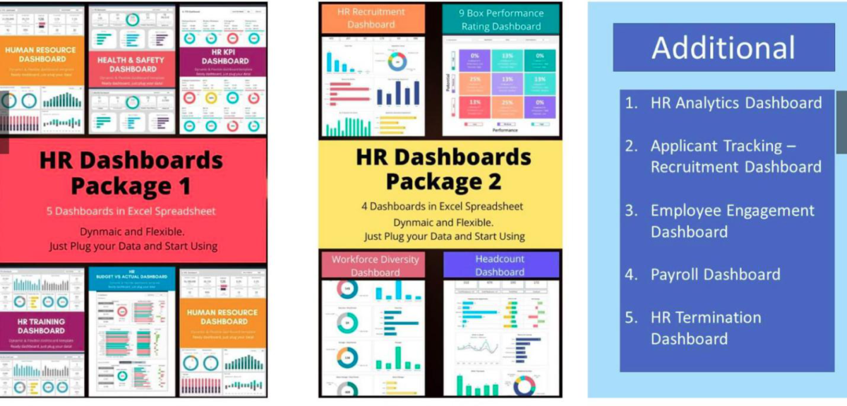 Biz Inforgraph’s HR Dashboard pack