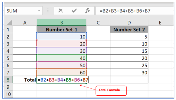 Copy excel formula