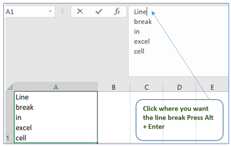 Remove line breaks