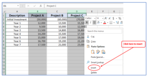 Add Column in Excel. analysis by adding columns in Excel