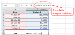 Internal Rate of Return - How to calculate IRR in Excel? - Resource