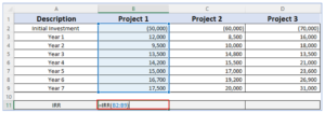 How to Calculate Internal Rate of Return or IRR in Excel?