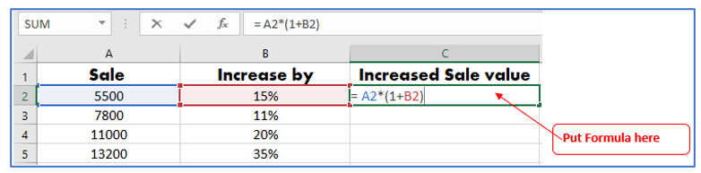 Calculate Percentage Change