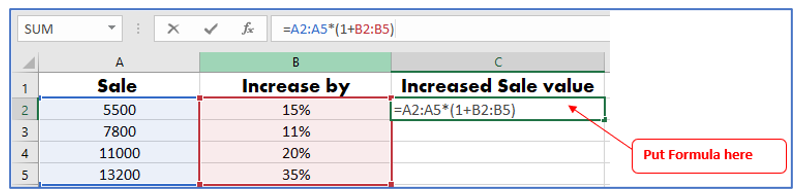 Calculate Percentage Change