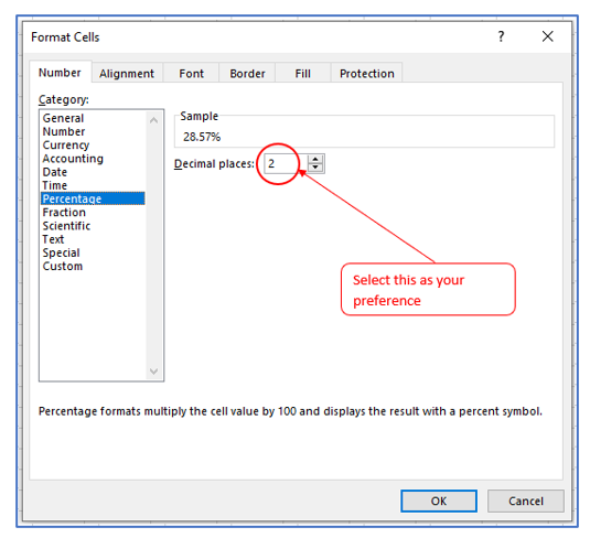 Calculate Percentage Change