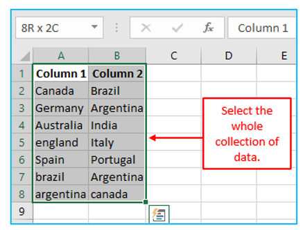 Compare columns for matches and differences