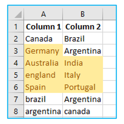 Compare columns for matches and differences