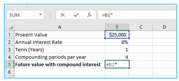 How To Calculate Compound Interest In Excel WriteUpCafe