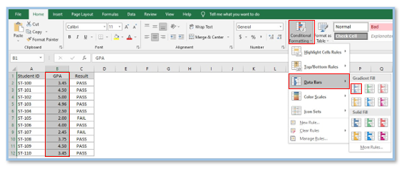 Conditional Formatting in Excel