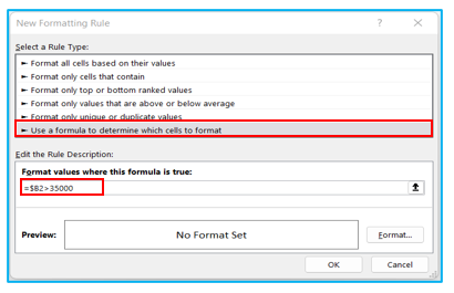 Conditional Formatting Based on Cell Value in Excel