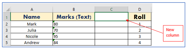 Convert Text to Number