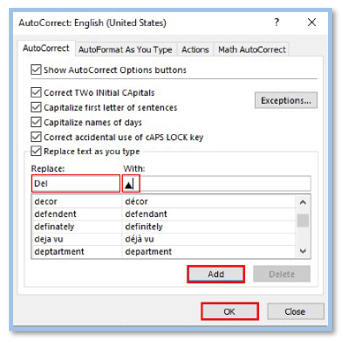 Insert the Delta Symbol in Excel