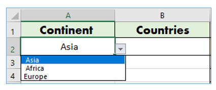 Dependent Drop-Down