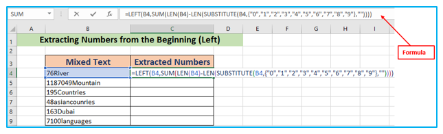 Extract Number