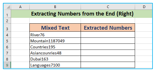 Extract Number