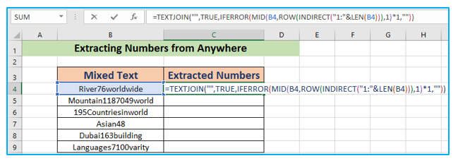 Extract Number 