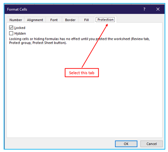  Lock, Hide Cells and Protect Worksheet in Excel