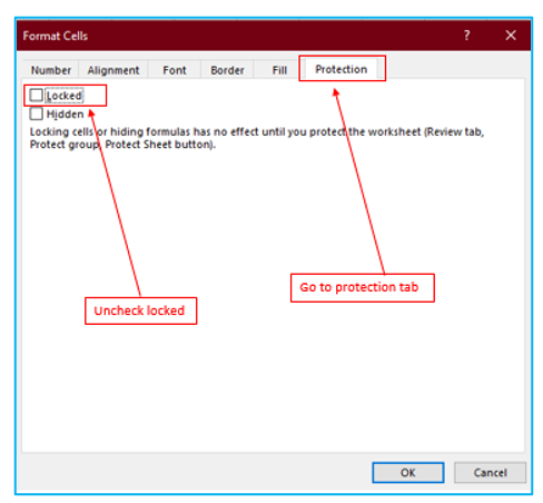  Lock, Hide Cells and Protect Worksheet in Excel