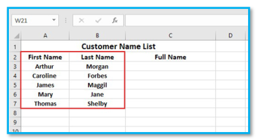 Merge or combine two column