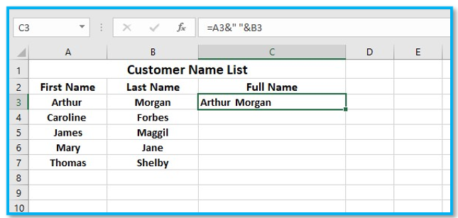 Merge or combine two column