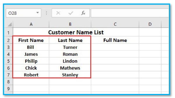 Merge or combine two column