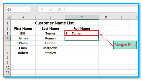 Merge or combine two column