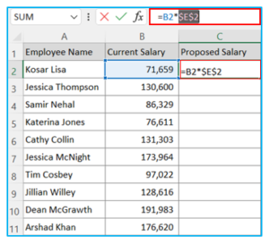How to Multiply a Column by a Number in Excel?