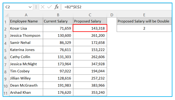 Multiply a Column by a Number